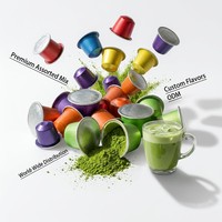 Capsules de Collagène Boost Matcha Espresso – Mélange Boisson Beauté Compatible avec les Cafetières Original Line – Marque Privée, Logo Personnalisé, Vente en Gros