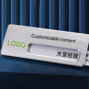 Etiquetas Personalizadas de Aluminio o Acero Inoxidable para Personal, con Nombre, Pin de Pecho y Logotipo con Diseño Personalizado, Regalos IStapromo - Product Image 3