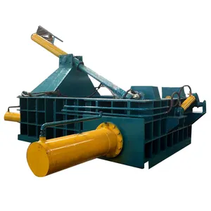 Good Quality Scrap Metal Briquetting Machine Aluminium Steel Baler Press Equipment Hydraulic Scrap Metal Iron Press Baler