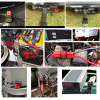 Connecteur d'alimentation de batterie en cuivre 50A 120A 175A 350A 600V IP67, prise de connexion rapide pour voiture/vélo/moteur électrique