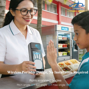 Lecteur de scanner de veine palmaire et de reconnaissance faciale portable 4G HFSecurity PVR15, tablette PVR, terminal de <span class=keywords><strong>paiement</strong></span>, carte, code QR, tablette mobile, pointage des présences - Product Image 5