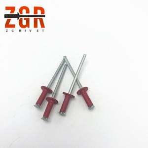 Tianjin Fabricant Noir <span class=keywords><strong>Rouge</strong></span> Anodisé Aluminium Acier Couleur Type <span class=keywords><strong>Pop</strong></span> <span class=keywords><strong>Rivet</strong></span> <span class=keywords><strong>Rivet</strong></span> Aveugle À Tête Ouverte - Product Image 3