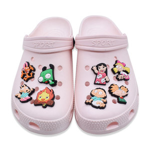 Nouveaux accessoires en PVC pour sabots, bracelets et charms en caoutchouc <span class=keywords><strong>Rugrats</strong></span>, motif dessin animé mignon, pour enfants, vente en gros - Product Image 3