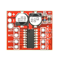 Module de commande de moteur DC 2 canaux, régulation de vitesse PWM, double pont en H, moteur pas à pas, Mini Super L298N