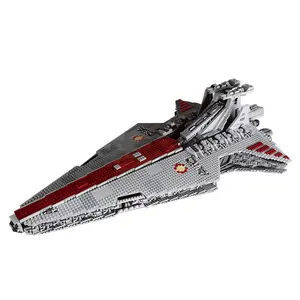 liangjun hot selling Mould King 21005 Star Republic class attack cruiser interstellar series assembling and splicing toy model