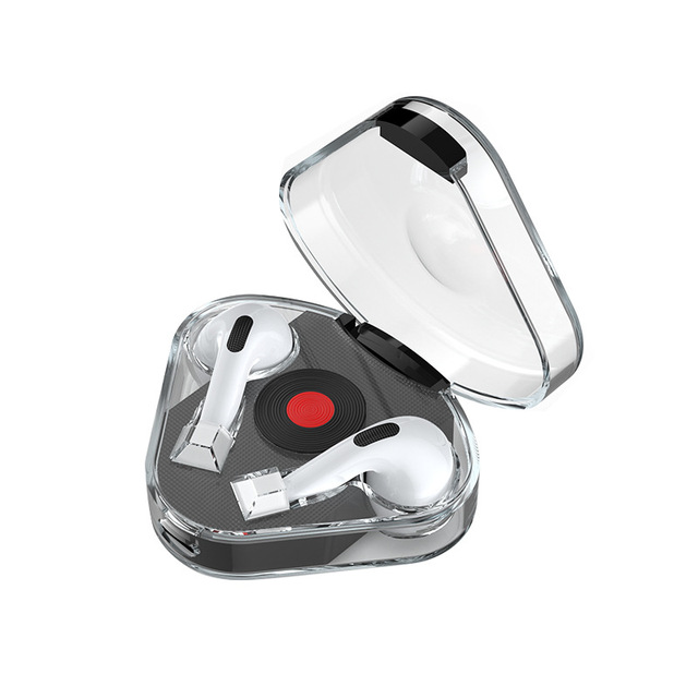 New Transparent Stereo Wireless Earbud LY95 Large Capacity and Long Range Wireless Earphones