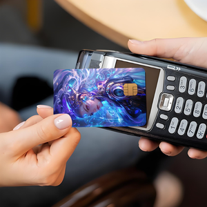 Adesivo Protettivo Personalizzato per Carte <span class=keywords><strong>di</strong></span> <span class=keywords><strong>Credito</strong></span>, Olografico con Personaggi Animati, per Tessere <span class=keywords><strong>di</strong></span> Trasporto e Carte <span class=keywords><strong>di</strong></span> Debito - Product Image 1