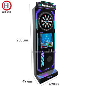 Macchina Professionale Elettronica per Freccette in Metallo Baihui con Interfaccia in Inglese, Accetta Monete, 1 Anno di Garanzia, Ricambi per Gioco delle Freccette - Product Image 2