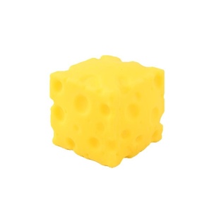 Bloc de fromage réaliste anti-stress, jouet de farce en TPR durable non comestible pour amis de 14 ans et plus, stock disponible - Product Image 5