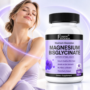 Suplemento de Bisglicinato de Magnesio Shecome de Alta Calidad, Vitamina que Promueve la Salud Ósea, 180 Cápsulas de Bisglicinato de Magnesio - Product Image 1