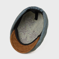Moda mujer hombre bicicleta montar Streetwear Ivy Cap camionero Vintage sombrero de vaquero