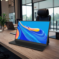 Moniteur portable LED Full HD de 17.3 pouces avec panneau IPS d'interface de type C Anti-lumière bleue Affichage externe d'utilisation de bureau