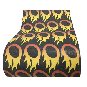 Tùy chỉnh thiết kế in ấn 33inch Kích thước griptape os780 hs780 cuộn màu đen PVC Pet Grip băng cho Scooter Skateboard Giày trượt - Product Image 5