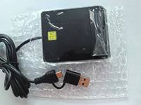 Lecteur de carte à puce USB 2.0 à fente unique pour installation interne, 5V/3V/1.8V, compatible ISO 7816 Classe A/B, lecteur/enregistreur de cartes bancaires ATM