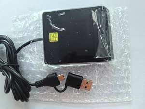 Lector de Tarjetas Inteligentes USB 2.0, Lector de Tarjetas de Crédito y Débito Bancarias ATM, Compatible con Pagos EMV, CAC, ID, IC, SIM, Lector y Escritor de Tarjetas con Chip - Product Image 5