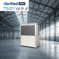 Unité de chauffage par pompe à chaleur air-gaz naturel compatible avec système CVC à gaz haute efficacité, refroidisseur modulaire à économie d'énergie