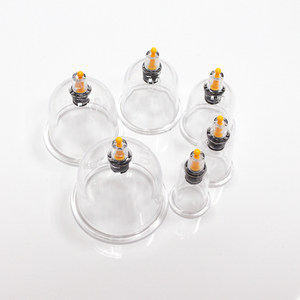 <span class=keywords><strong>Ventouse</strong></span> sous vide <span class=keywords><strong>jetable</strong></span>, gobelets en plastique pour thérapie hiama, avec outil de pompe, vente directe d'usine - Product Image 1