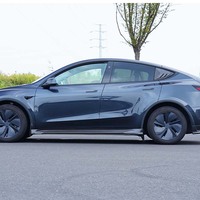Usine DC Style Sport Accessoires de mise à niveau Kit de carrosserie Finition polie Plastique/PP Matériel Jupes latérales pour Tesla Model Y Juniper