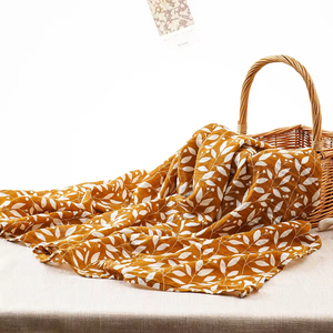 Couverture d'emmaillotage pour bébé personnalisée à 2 couches, mousseline tricotée respirante, couverture de sécurité pour la salle de bain des tout-petits, couvertures de réception - Product Image 5