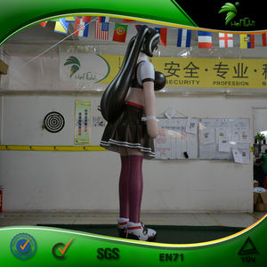 Poupée gonflable japonaise fourchette rose pour fille, avec de gros seins, style Anime, Cosplay - Product Image 2