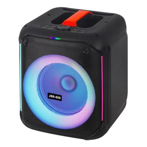 Altavoz Portátil <span class=keywords><strong>JBR</strong></span> Modelo 808 de 8 Pulgadas para Karaoke, con Batería, para Exteriores, con USB, para Cantar - Product Image 1