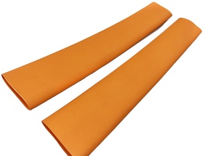 Manchon thermorétractable orange pour l'isolation des faisceaux de câbles de véhicules électriques (EV) et busbars, conforme RoHS, taille personnalisée disponible - Product Image 6
