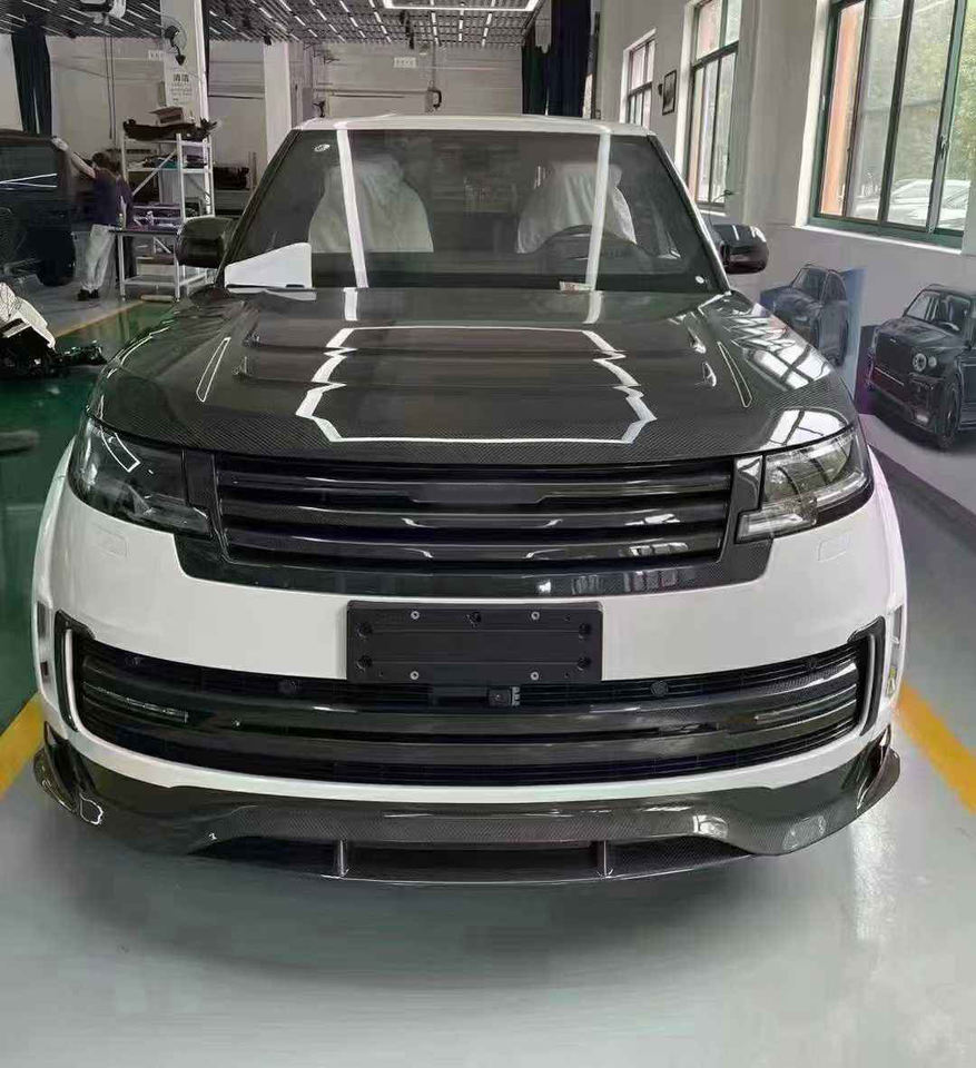 Dry Carbon Fiber Body Kit for Land Rover Range Rover Upgrade MSY Hood ...