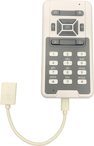 Reproductor de Libros Portátil Especial Daisy T6 con Lectura Multivoz, Libros Hablados en Tarjetas de Memoria Flash para Personas Ciegas y con Baja Visión - Product Image 3