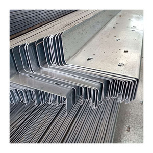 Panneaux de palplanches en acier laminé à froid de type Z, disponibles en divers profilés, avec service de découpe sur mesure, acier en forme de Z - Product Image 3
