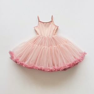 Abito Estivo da Principessa per Bambine 1-6 Anni <span class=keywords><strong>Dolce</strong></span> Soffice Lussuoso Elegante Bellissimo Vestito alla Moda - Product Image 6