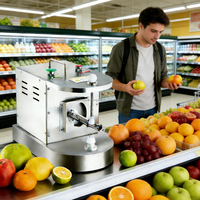 Industriële elektrische mango-, aardappel-, appel- en sinaasappelschilmachine voor restaurants, voedingsfabrieken en juicebars.