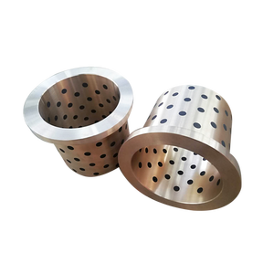 Bujes de grafito de latón de alta fuerza con material duradero de manga de bronce de varilla de pistón - Product Image 4