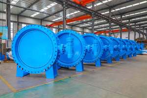 F16 <span class=keywords><strong>F4</strong></span>แปลน<span class=keywords><strong>ขนาด</strong></span>ใหญ่ประเภทคู่สามวาล์วผีเสื้อประหลาด - Product Image 6