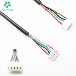 Produsen Molex JST 1.0 1.25 1.5 2.0 2.54mm Pitch 2p 3p 4p 5p 6p kabel konektor OEM kawat rakitan JST kabel papan