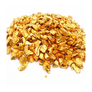 Khảm Vàng Mini Gạch Thủy Tinh Crafting Hình Dạng Không Đều Mảnh Khảm Vàng - Product Image 2