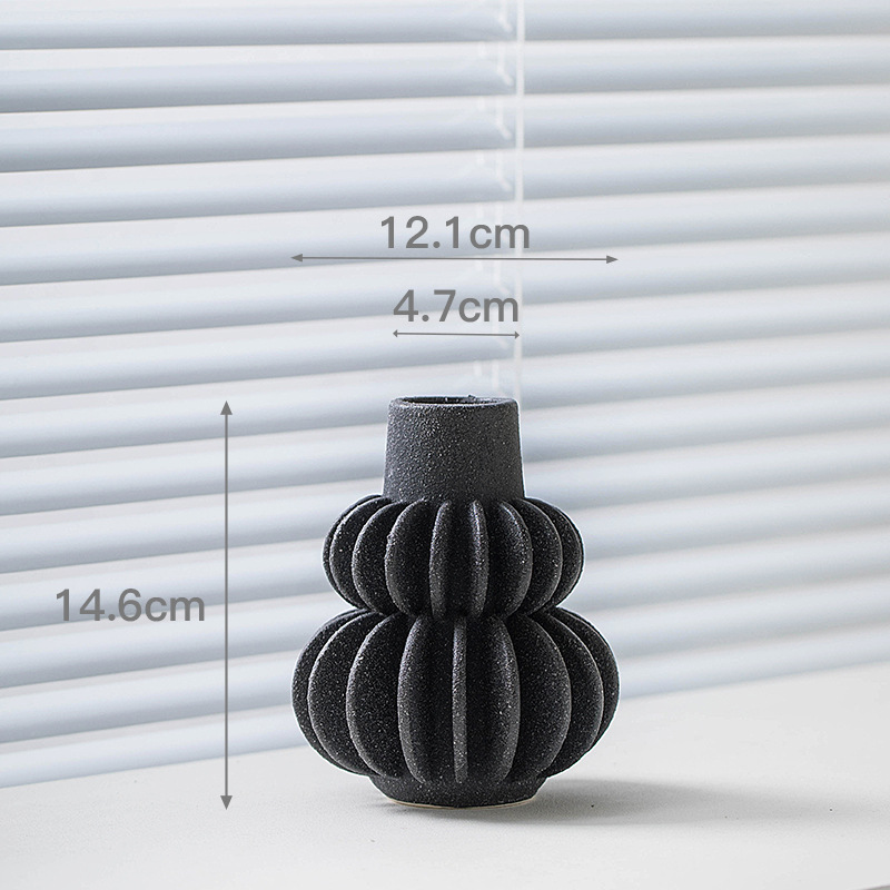 Gourd-shaped double-layer black