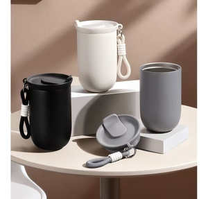 Elegante Tazza da Caffè Portatile in Acciaio Inox 316, Mini Thermos Isolato per Viaggi, Ufficio, Studenti, Regalo - Product Image 1