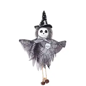 JM Halloween Decorations Ghost Festival Pumpkin Ghost Witch Doll Party Doll Pendant Ornaments