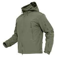 Chaqueta Impermeable de Tela Resistente, Chaquetas Personalizadas Resistentes al Viento, Chaqueta Casual para Exteriores de 3 Capas con Cinta de Sellado en las Costuras