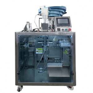 Machine d'emballage automatique à plaque vibrante de haute précision pour le comptage et l'alimentation de sacs préformés, pour les industries de la quincaillerie, des produits chimiques et alimentaires - Product Image 4