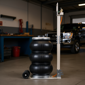 Cric pneumatique à triple sac, 3 tonnes, en alliage d'aluminium, pour réparation de SUV et camionnettes - Product Image 2