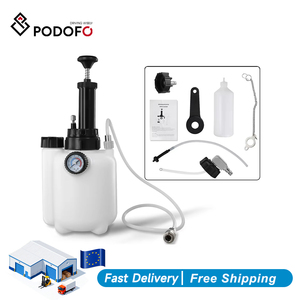 Outil de Remplacement de Liquide de Frein Podofo 3L avec Bouteille d'Extraction 1L, Pompe Manuelle de Purge 85mm, Kit de Réparation Automobile - Product Image 1