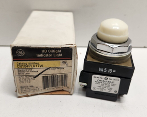 Luz indicadora blanca de 12 V, nueva y de stock antiguo, CR104PLG17W, producto con garantía. - Product Image 1
