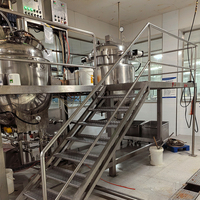 Volledig automatische boterbrodoefeningslijn voor fruitconcentratie-extractie, hoogconcentratie verwerkingsapparatuur met een capaciteit van 800-1500L