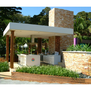 Panneau mural en <span class=keywords><strong>pierre</strong></span> de château, revêtement mural <span class=keywords><strong>intérieur</strong></span>, décoration de design moderne - Product Image 3