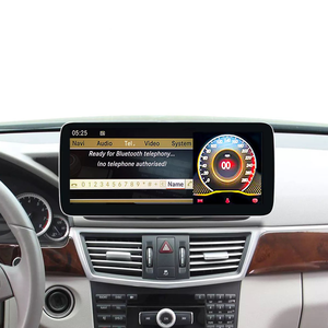 Lecteur DVD de voiture Android 13 10,25 pouces avec prise en charge vidéo, CarPlay sans fil, autoradio pour Mercedes Benz Classe E W207 W212 2009-2016 - Product Image 4