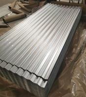 Tôle d'acier galvanisée ondulée pour tuiles de toiture en zinc, plaque de zinc laminée à froid, panneaux de toiture galvanisés