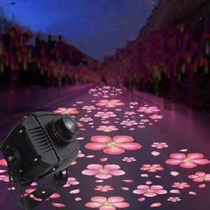 Độ sáng cao 200W không thấm nước IP65 LED gobo chiếu ngoài trời chiếu ánh sáng trên tòa nhà - Product Image 1