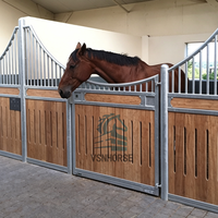 Abri pour chevaux autoportant, facile à assembler, portable, pour équipement agricole