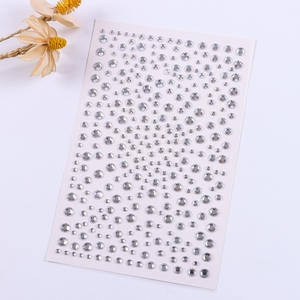 DIY Mini sopracciglia adesivi autoadesivi in acrilico diamanti per il trucco <span class=keywords><strong>lacrima</strong></span> per il respiro del bambino adesivi per il viso per il sopracciglio - Product Image 6